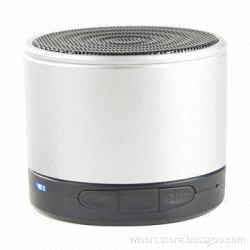 Mini Portable Speaker with Bluetooth and Mic, 180Hz-20kHz Frequency Response